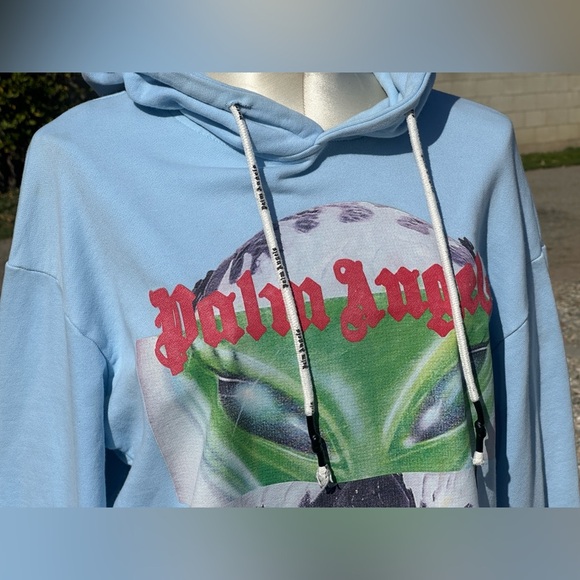 Palm Angels — Alien Pull-over Hoodie - Picture 3 of 5